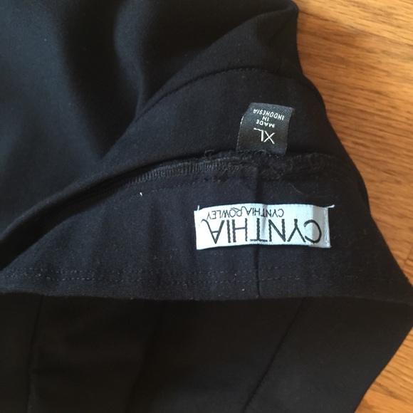 Cynthia Rowley Black Leggings - Picture 5 of 6